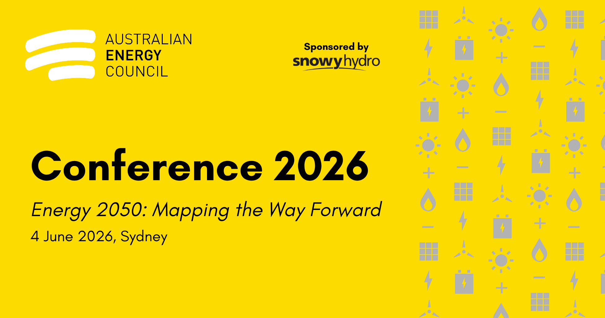 Conference 2026: Energy2050 - Mapping the Way Forward